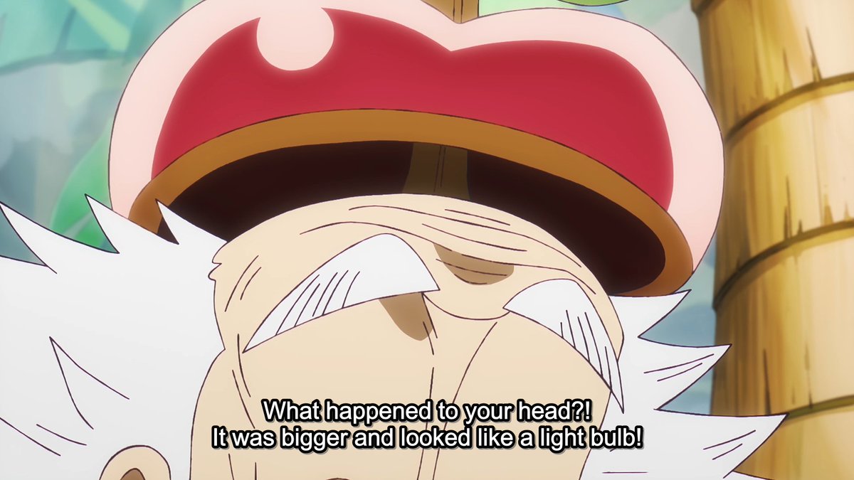 OnePieceAnime's tweet photo. Just a little off the top, please. https://t.co/mO0BdL7FsE