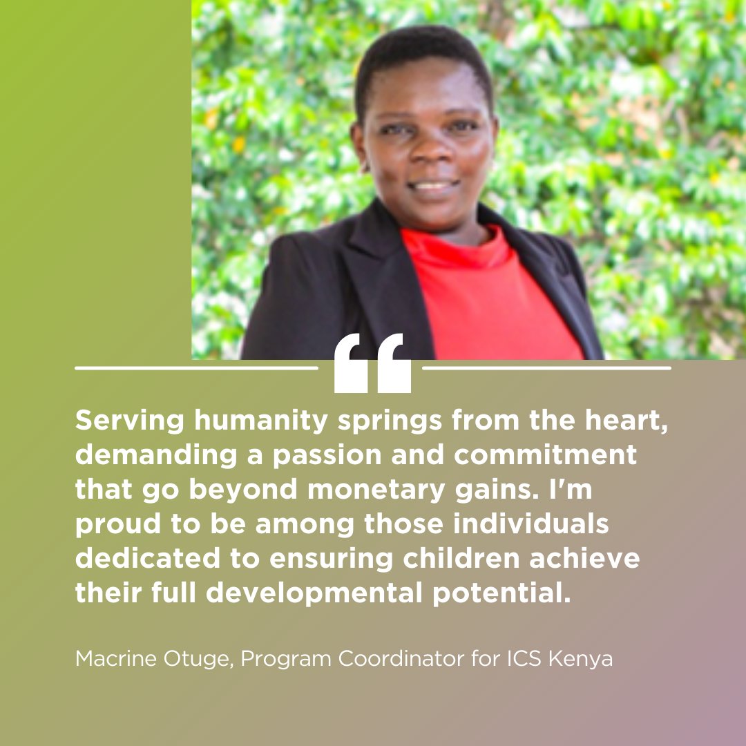 Macrine is a passionate advocate for children's well-being. With over 8 years of experience as a social worker and program officer, she's promoting #family-based care in Kisumu County, #Kenya. 🇰🇪 Read more:  bit.ly/4bPYaLn #SocialServiceWorkforce #WSWD2024 @MaestralIntl