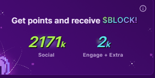 fwTyo's tweet image. Are you farming from a small account?

I HAVE 2M+ POINTS &amp;amp; 28X MULTI

Reply $BLOCK $GMRX $PARAM and I’ll boost you 🟪