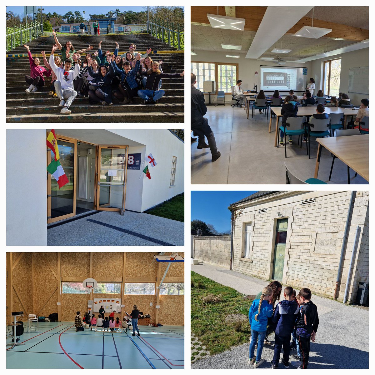 Une première réussie pour la 'faites des langues' dans le cadre de la #semainedeslangues. Près de 90 enfants venus vivre les ateliers en Anglais et Espagnol avec nos étudiants @INSPEacPoitiers  et dsden 16 sur le site de La couronne campus