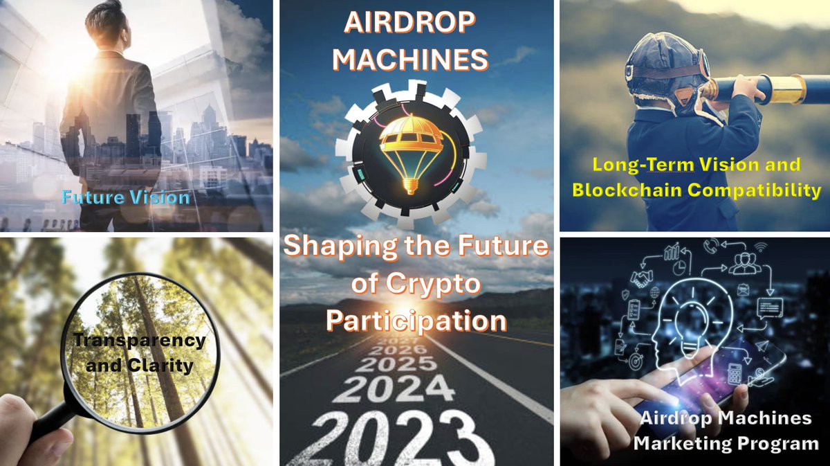 EnricOrtegaMar1's tweet photo. 🚀AIRDROP MACHINES
📢We are going to change History, we are going to shape the future of Crypto.
🚀AMCC: Shaping the Future of Crypto Participation.
✅webside: https://t.co/H6lTe6Zy0X
✅Discord: https://t.co/NuO7YyuQId
✅X: @AmccMachines
✅#AMCCTOKEN
👉Our big 4 pillars:
🧵 https://t.co/JzKg2uy0G5