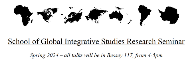 UNLGeography's tweet photo. 🎉#SGIS TODAY! All are welcome!
🩻@ANTH_UNL #MA stdnt🌟Maggie Klemm🔷Intra-Observer and Inter-Device Reliability in #Osteometric Data
🌲#UNLGeography 🌟Dr. Buller🔷Reading the Text of the @forestservice's Oldest Nursery: Field Guide to a Hybrid Landscape https://t.co/wPiyt1MdVp