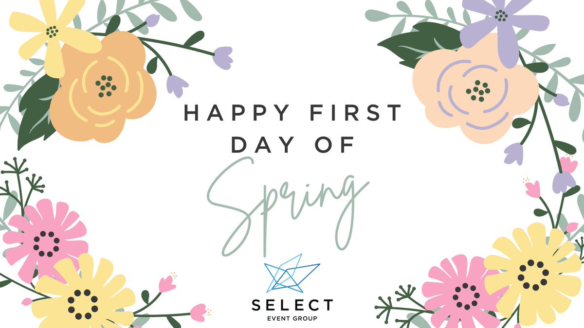 select_event's tweet image. Happy first day of spring! Explore tents and other rentals for your spring event on our website!
selecteventgroup.com