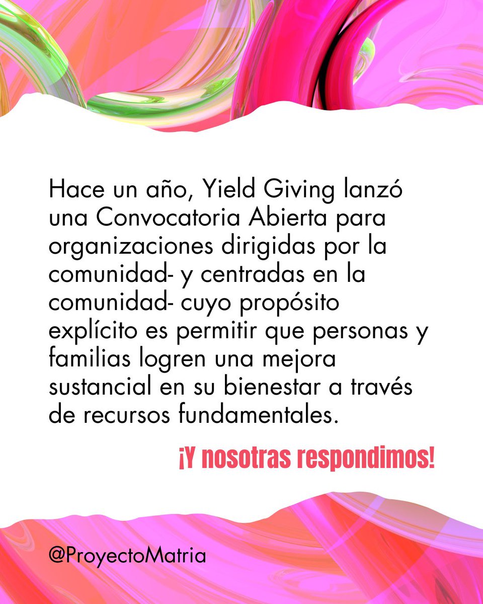 Proyecto Matria tweet media