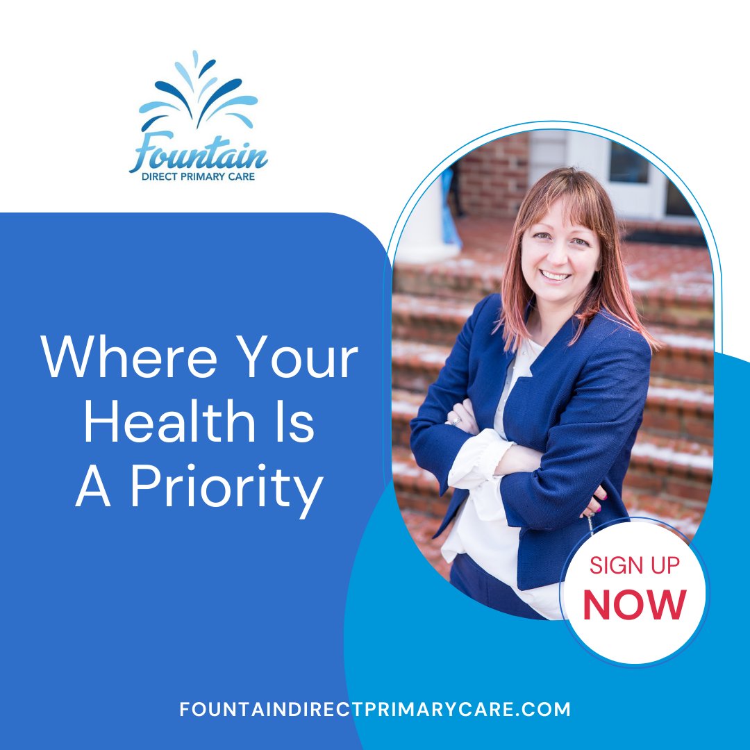 Dreaming of healthcare at your fingertips? 🩺✨ Imagine having a personal care doctor, just a call or click away! It's health care made easy, because you deserve nothing less! 🚑💼

#FountainDirectPrimaryCare #DrORourke #DirectPrimaryCare #DPCLife #DPC