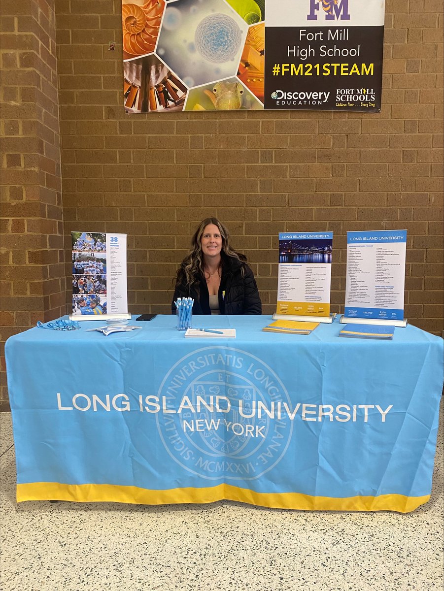 FMHSCDF's tweet image. Thank you for visiting us @longislandu!