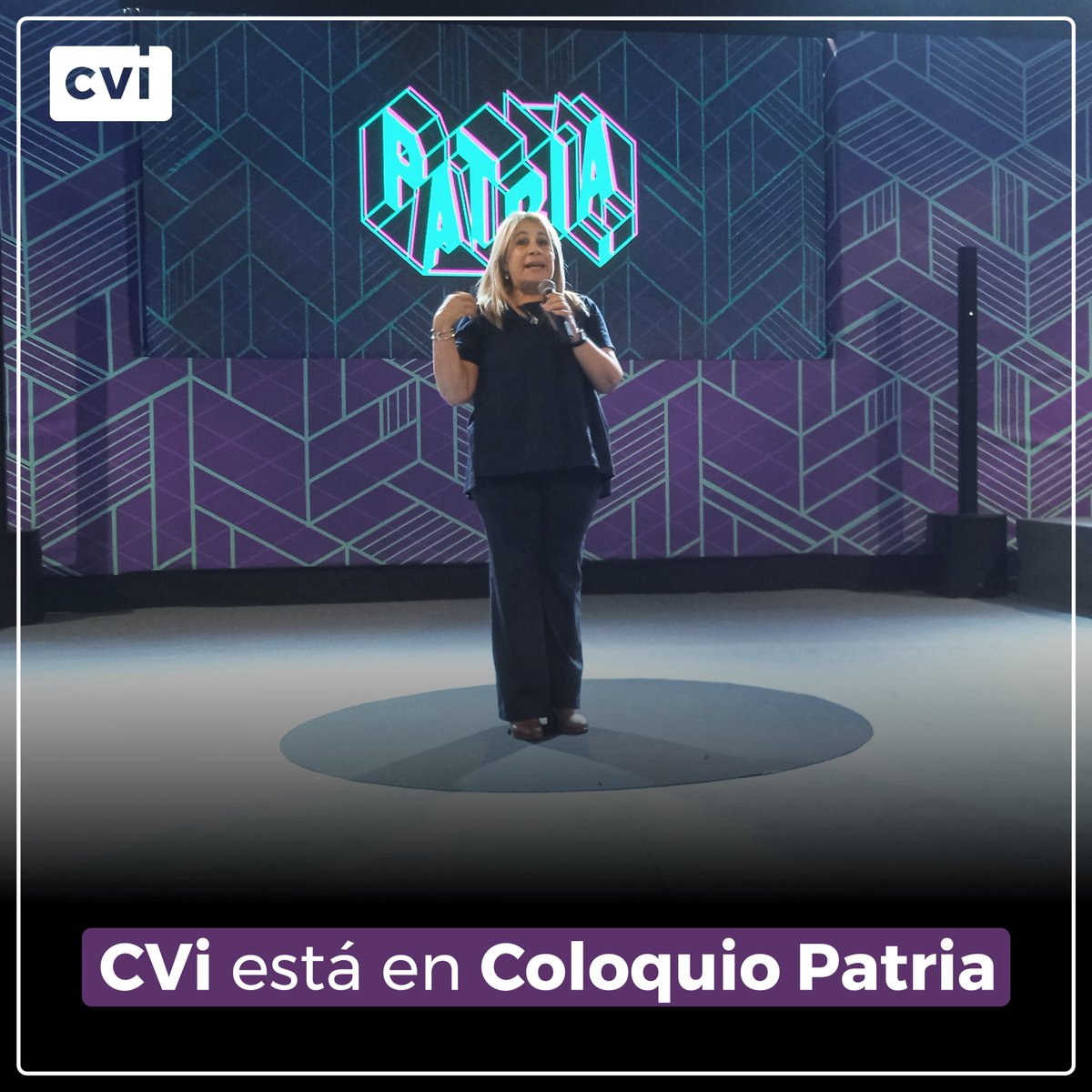 CVInternacional's tweet photo. #CubavisiónInternacional presente Coloquio Patria 🇨🇺❤️
Nuestra directora Bárbara Doval, mostró las experiencias de nuestro canal
#OrgulloCvi #ColoquioPatria https://t.co/S5wtZpfC48