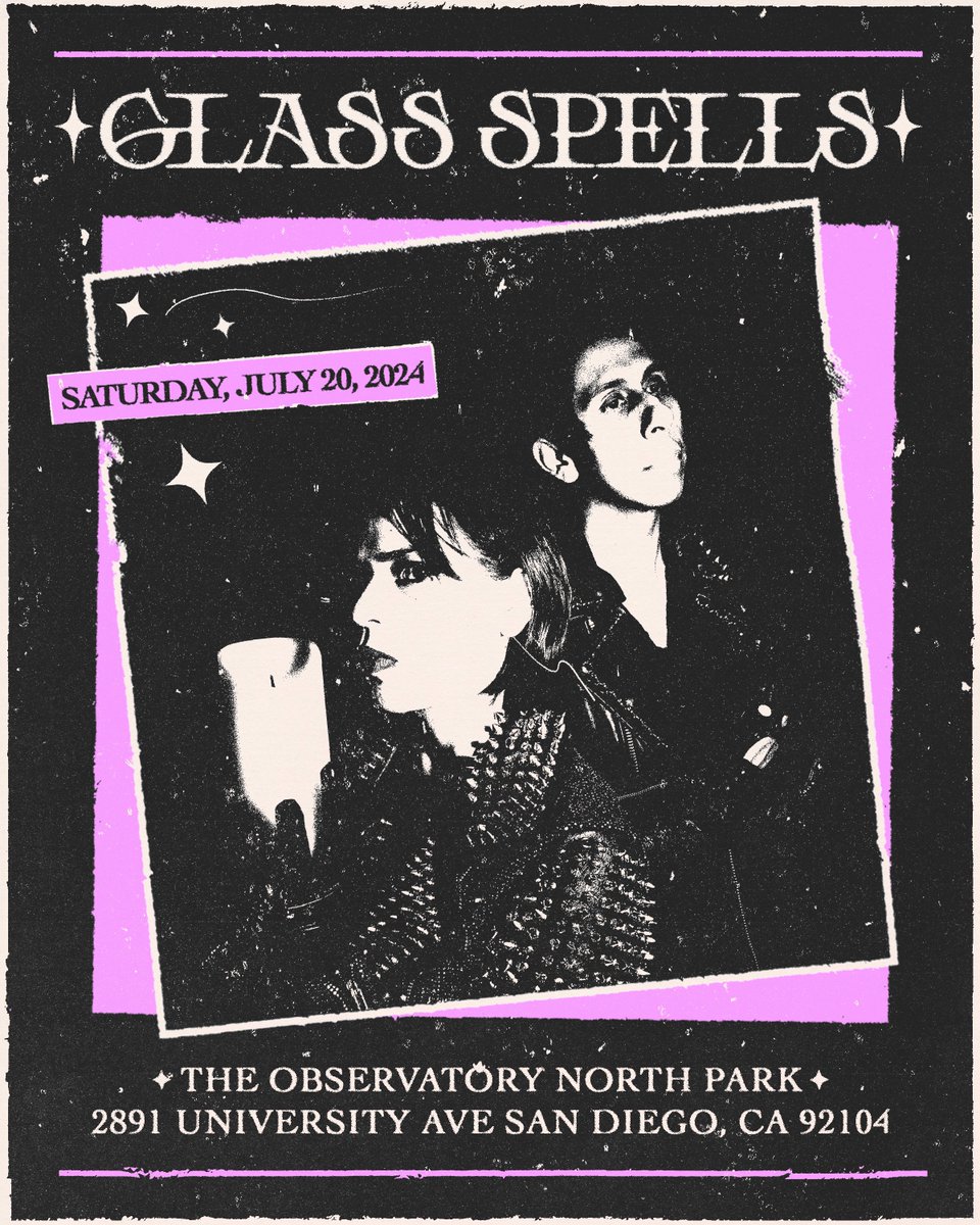 We have some exciting news! Join us  July 19th &amp; 20th  for 2 special performances at Observatory OC and Observatory North Park! Tickets on sale this Friday 3/22 at 10am see you there✨

7/19 OC - ticketmaster.com/event/09006072…

7/20SD - ticketmaster.com/event/0B006056…