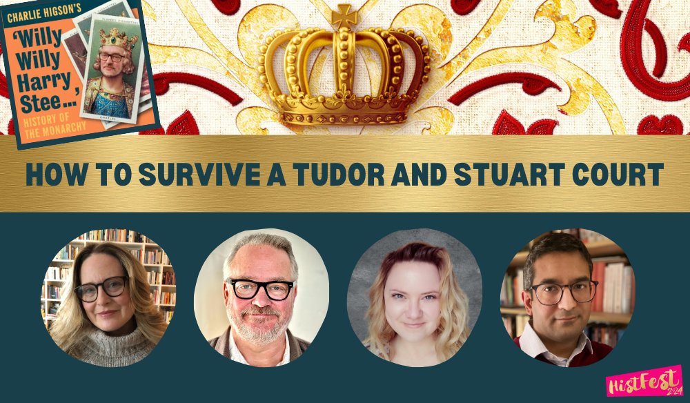 Join @monstroso & a star-studded team of experts to tackle one of history’s biggest questions: just how do you survive an early modern court? ▪️ 11am, Sat 13 April ▪️ @BritishLibrary & Online ▪️ Individual tickets (£10/£5): histfest.org/how-to-survive…… #HistFest2024
