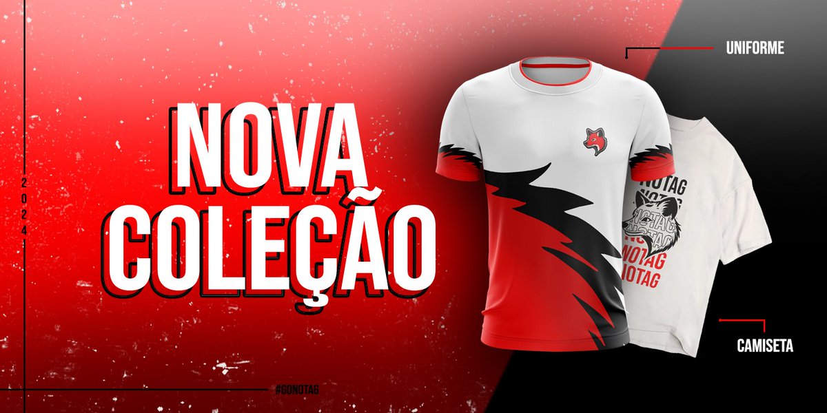 Temos o prazer de anunciar nosso novo uniforme e camiseta para 2024!