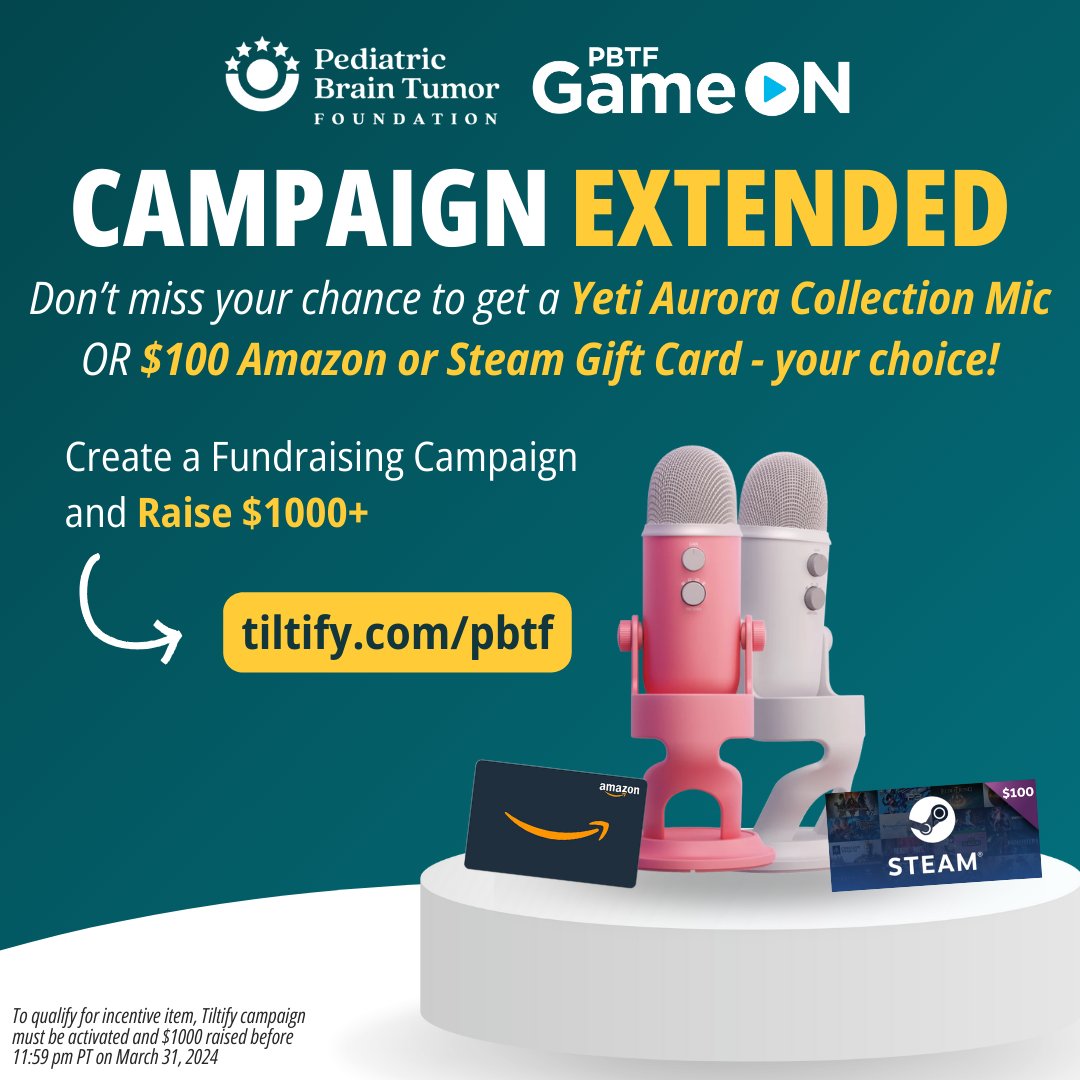 👀 psssstttt.....

We're extending our fundraising incentives until the end of March. 

Tag a friend who desperately needs an upgrade to their streaming set ups.
