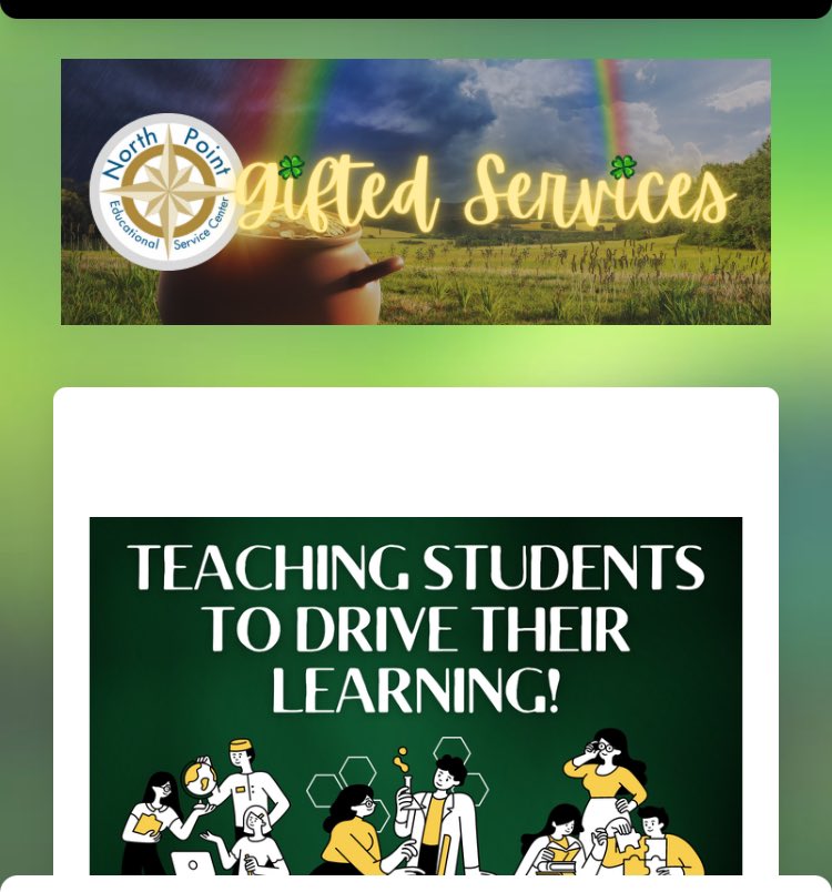 BGoodArtnGift's tweet image. One of the final @NorthPointESC #HQGiftedPD events for the year and these awesome educators are killing it! 🙌💪🤩 They are 💯% invested in Teaching Students to Drive Their Learning! #gifted #AdvancedLearning #AimHigh #TheyDeserveIt
Thanks @Wipebook for the support!