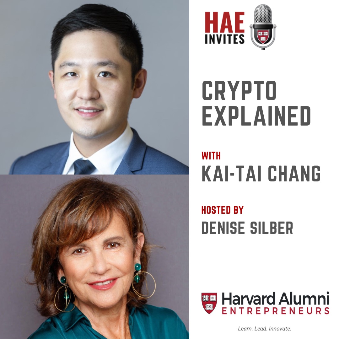 🆕➡️We're in a great 5th season with #Harvard #alumni #entrepreneurs #podcasts! My new #episode is #crypto #explained with Kai-Tai Chang, HBS #MBA. His focus is #alpha research, spotting returns above the market. #cryptocurrencynews is so 🔥& Kai-Tai did his MBA while working…