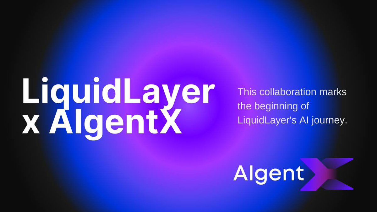 Excited to dive into the AI wave through an exhilarating new partnership: #LiquidLayer & #AigentX! We've integrated @0xaigentx's advanced AI chatbot into our Telegram group, aiming to enhance user experience and increase community engagement. This collaboration marks the…