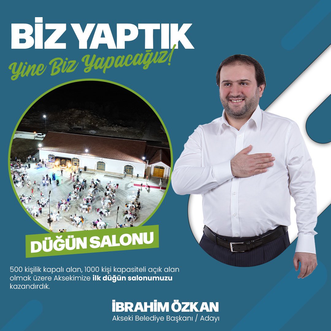 ibrahimozkan81's tweet photo. #Akseki’mize hizmetin en iyisini biz yaptık, yine biz yapacağız! 

#İstikrarSürecekAksekiBüyüyecek https://t.co/Uzk2ZSeu6f