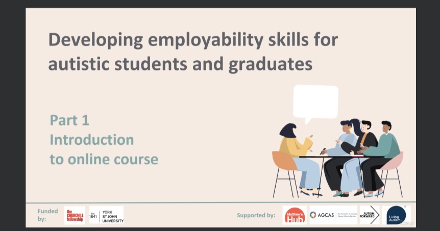 To celebrate #NeurodiversityCelebrationWeek, I'm resharing this wonderful free online employability course made with #autistic graduates / job coaches and others: udemy.com/course/employa… - click the link and join the other 1197 students!