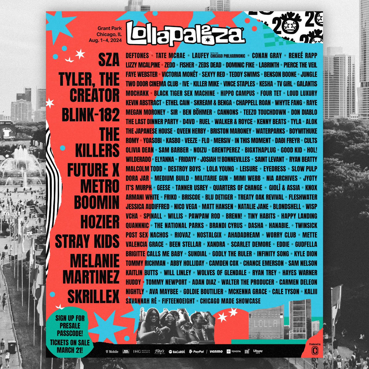 .@lollapalooza ☀️