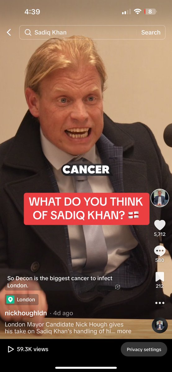 NickHoughLDN's tweet photo. Thanks to all that have viewed and engaged with my TikTok page 🙏 We’re trying to spread British Values here in london and it seems to be working 🏴󠁧󠁢󠁥󠁮󠁧󠁿👍 https://t.co/4ktrdSjeCs