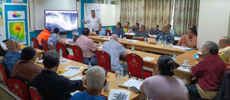 Tonga on Alert for Flash Floods: Prime Minister and Minister Responsible for Disaster Management Convenes National Disaster Risk Management Committee Meeting to Assess Situation and Response Readiness gov.to/press-release/…