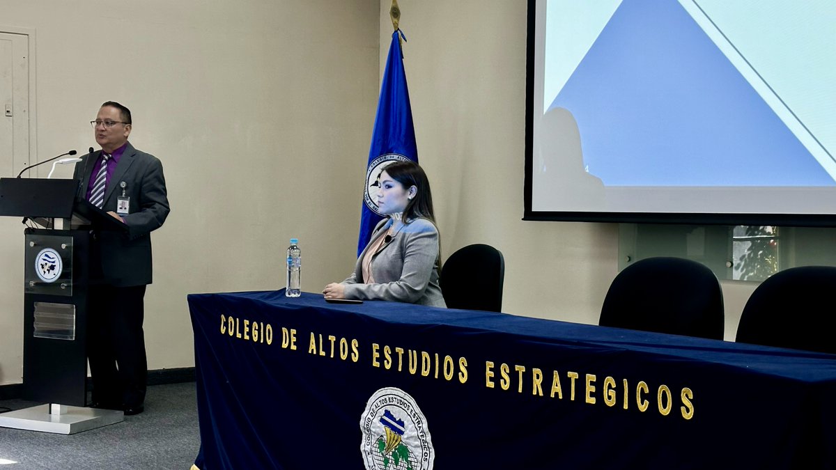 El #IAIP participa este día en el “XXIX Curso de Defensa Nacional”, desarrollado en el Colegio de Altos Estudios Estratégicos de la <a href="/FUERZARMADASV/">FUERZA ARMADA</a>.
