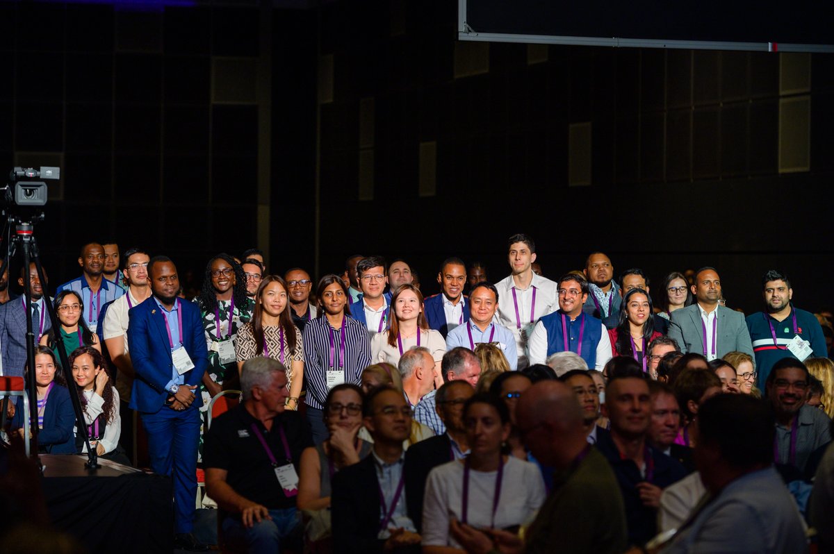 Great photo of the 60+ WCA Scholars during the Welcome Ceremony in Singapore 👏 This is in addition to the 92 virtual scholars that attended #WCA2024 online @wfsaorg