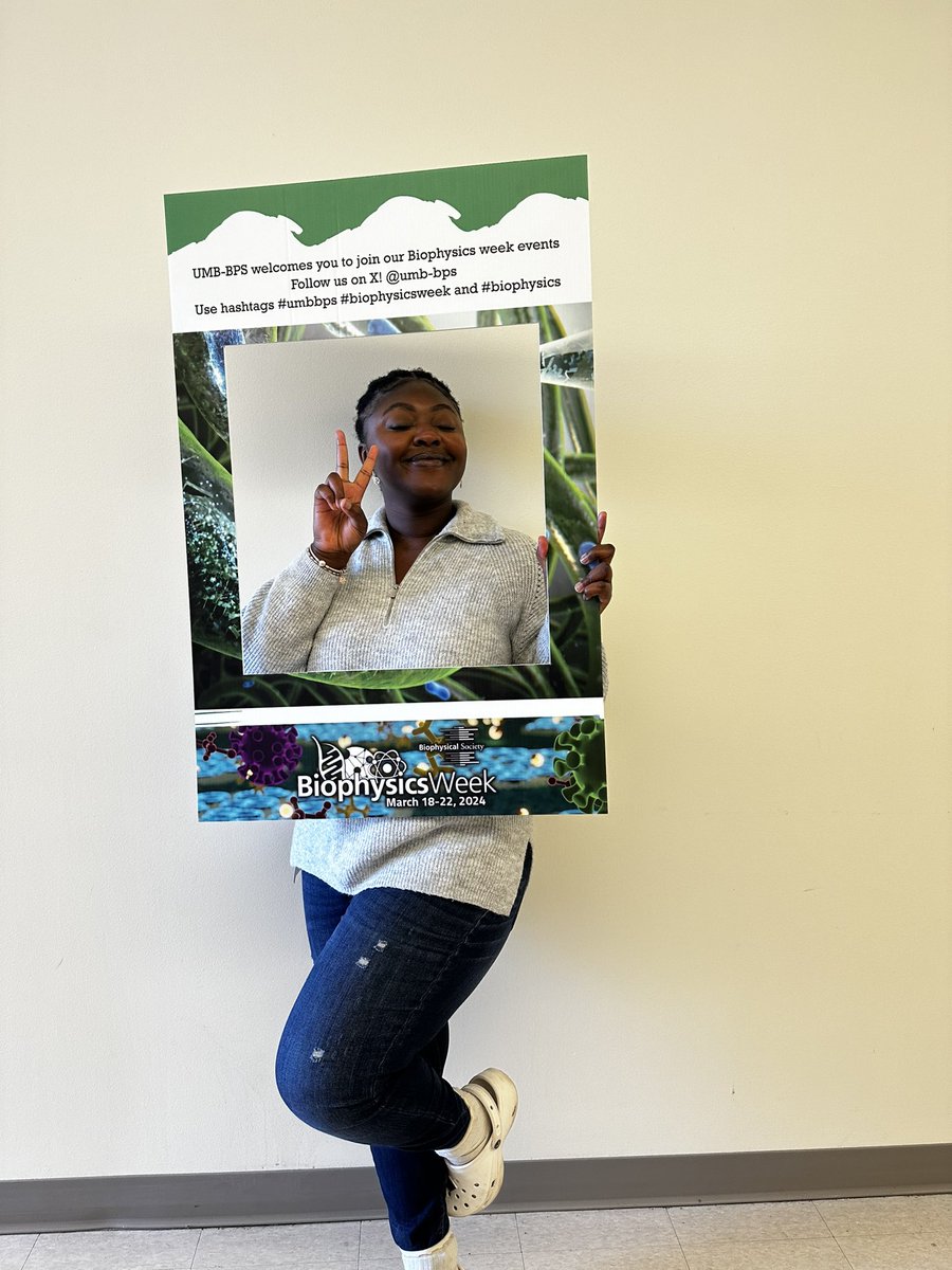 Khady Ouattara (@khadymay) on Twitter photo Happy biophysics week! <a href="/UMBaltimore/">University of Maryland, Baltimore</a> <a href="/umb_bps/">UMB Biophysics Student Chapter</a> #biophysics #biophysicsweek #umbbps Happy biophysics week! <a href="/UMBaltimore/">University of Maryland, Baltimore</a> <a href="/umb_bps/">UMB Biophysics Student Chapter</a> #biophysics #biophysicsweek #umbbps