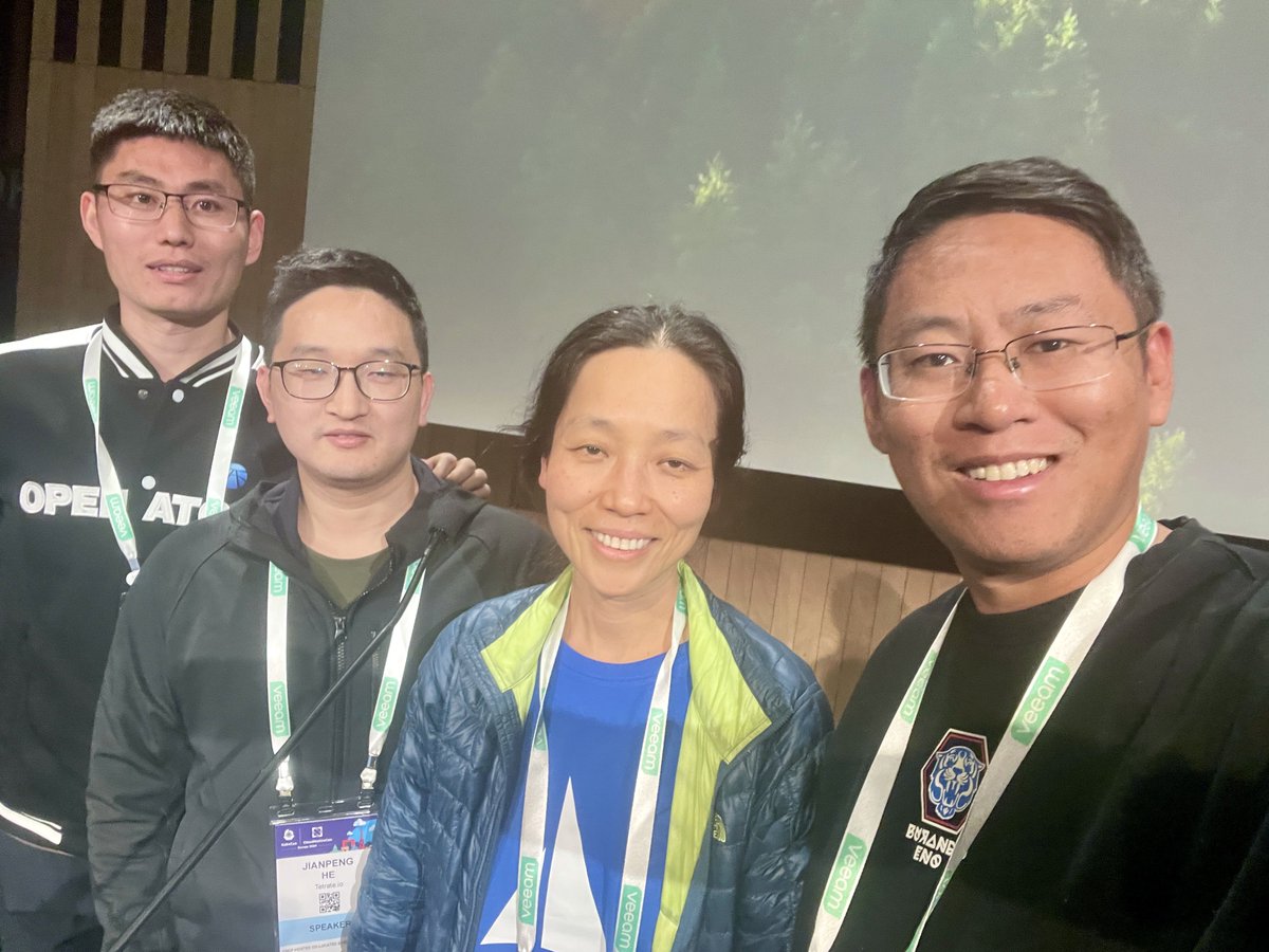 Just attended the Istio Day and had the wonderful opportunity to snap photos with some amazing community members! Feeling inspired and excited for what's next in the #Istio journey. #IstioDay #CloudNative #KubeConEU