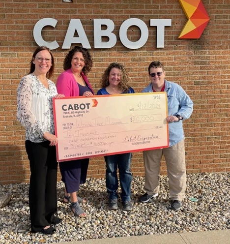 We are excited to share Cabot Foundation's grant of $10,000/year for 3 years to Willow Tree Missions (WTM) in Monticello, IL. WTM provides vital transitional housing for domestic violence victims. We are proud to support the work they are doing in the Greater Tuscola community.