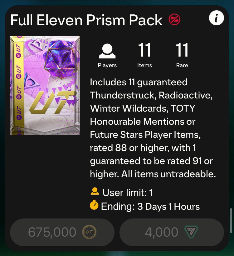 Will buy this pack for someone ⬇️

Just like this tweet ❤️
And make sure your following me so I can dm you if you win ✅

That’s it good luck!!

Bonus entry to those that retweet too 🔁