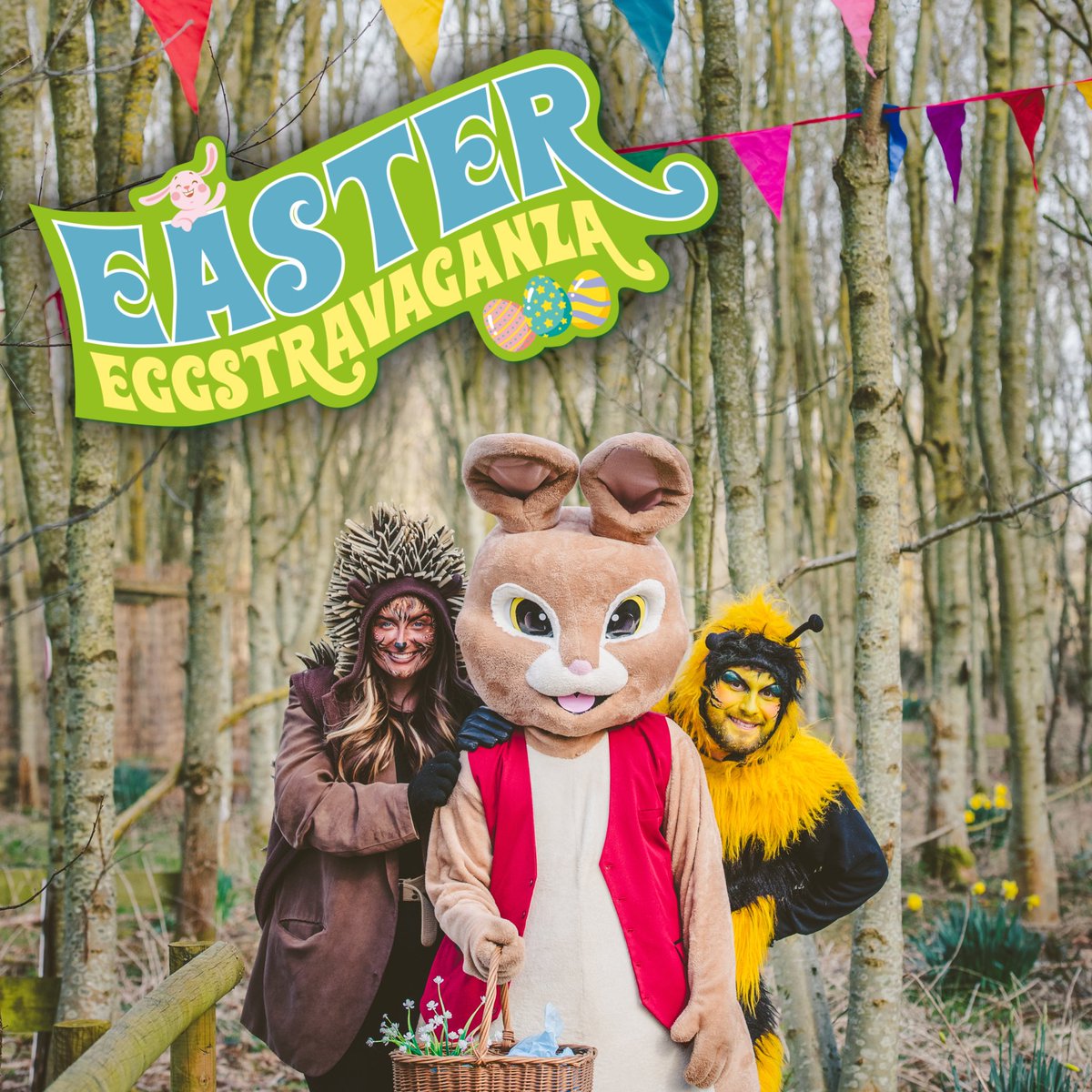 Bunny Woods will be open from SATURDAY! 🐰✨ Come along to meet the Woodland Friends and the Easter Bunny … and of course not forgetting your chocolate treat! 🍫 Join us for bucket loads of Easter fun from 23rd March - 7th April! 🥳 adventurefarm.co.uk