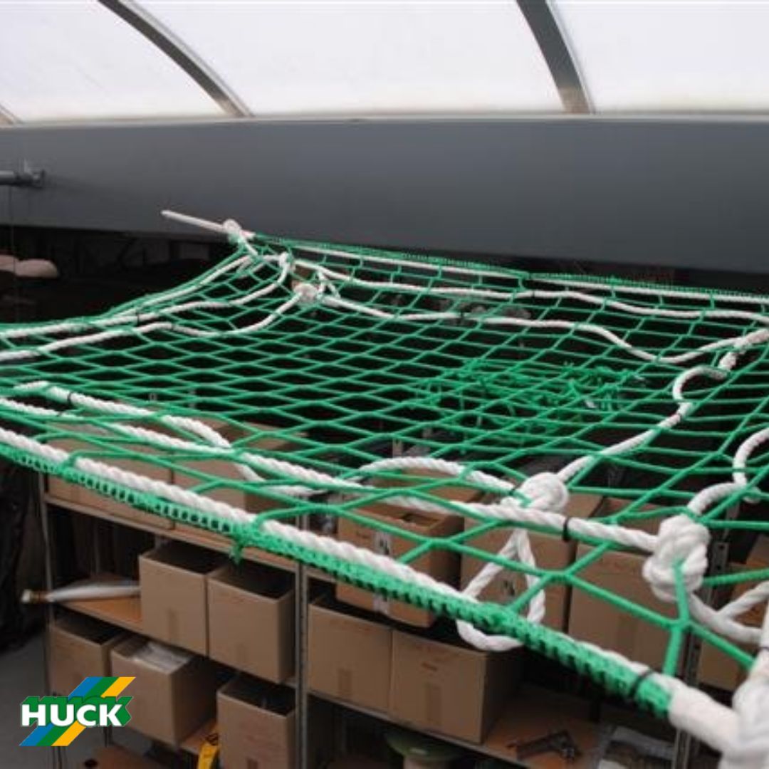HuckSport's tweet photo. 🦺 Our heavyweight, multi-use knotless polypropylene netting mainly used for fall arrest safety. Other uses include: 
• Ball stop
• Scramble  
• Pallet rack
• Embankment 
#HuckNetsUK #SportsNetting #IndustrialNetting #SafetyNetting #BirdNetting https://t.co/6CrS4hbwar