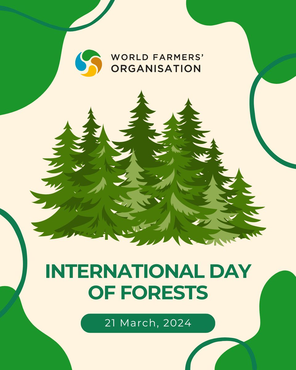 It's #ForestDay! Let’s take this moment to celebrate #Farmers' efforts to preserve #forests.🌳🌲 🌿Working hand in hand with #Nature, farmers have a key role in protecting forests by nurturing #biodiversity and combating #ClimateChange while ensuring nutritious #food for all.