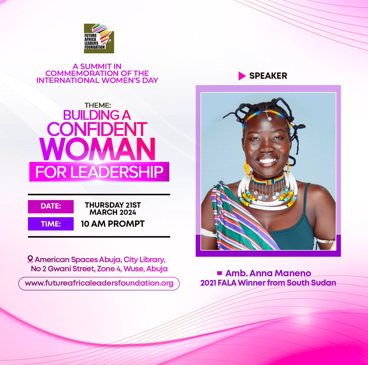 AnnaManeno's tweet photo. The power of every individual is knowledge of self-awareness. But the greatest power of lady is her confidence in her ability
@unfpayapss #TrendingNow #SSOX #Africa #WomensMonth #WomenTellAll https://t.co/67MRDggJyU