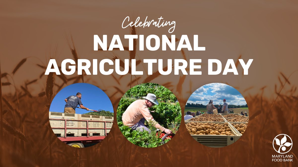 On #NationalAgDay, we recognize and thank our farmers who work day in and day out to produce fresh, nutrient-rich foods that keep our bodies nourished. Thank you to all of the individuals who play a role in keeping our local agriculture system running each and every day! 🥕🍅🌽