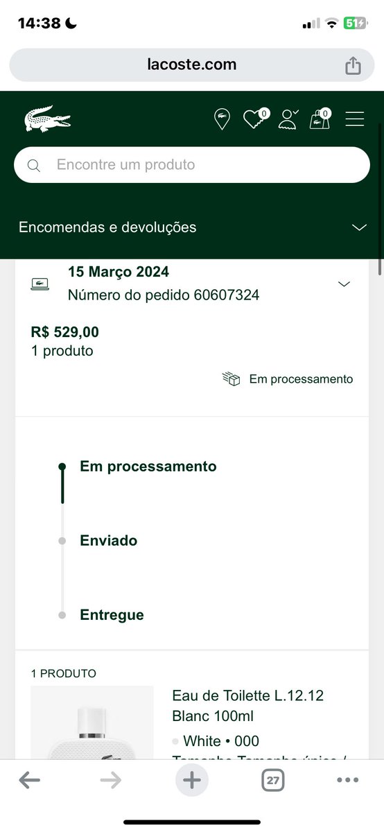 CHAMA NA MINHA PREFERÊNCIA TROPA QUE A LACOSTE TÁ CANTANDO FIRME NO SITE ✅✅ MATERIAL DEBITANDO ALTO E GARANTINDO A APROVAÇÃO DO CLIENTE E SEM CONTAR Q O MELHOR SERVIÇO VOCÊS ENCONTRAM AQUI ✅👨🏻‍💻 CHAMA NA MINHA PREFERÊNCIA E VENHA CONFERIR FAMÍLIA 🤖📲 wa.me/message/ZIKQ6V…