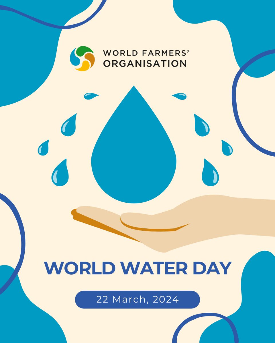 #WorldWaterDay As #ClimateChange impacts increase, there's an urgent need to protect our natural resource – water💦 Facing the threat of #water scarcity, #Farmers pioneer innovative strategies for more efficient water management, paving a more peaceful & #sustainable future.