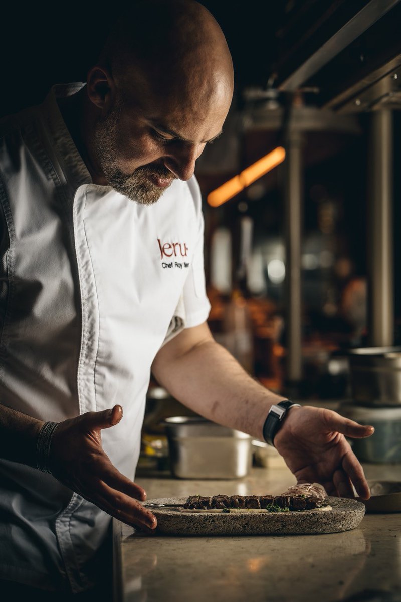 Book for our next Four Hands experience with chef Roy Ner! 👨‍🍳 Join us on 5th April, when he’ll cooking a 7-course tasting menu with @chefatulkochhar, featuring woodfire potato bread, scallop and prawn raviolo, Gressingham duck breast, and more, priced £150 per person 🙌