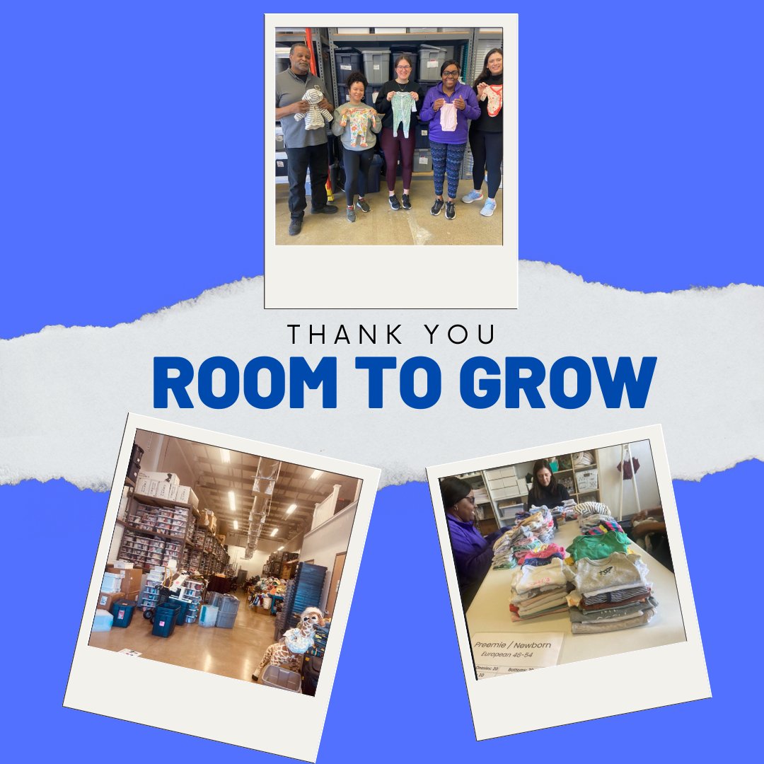 🌟A heartfelt thank you to @RoomtoGrow_org  for organizing an incredible volunteer session for our Treasury employees! During our session last Thursday, we were able to work together to sort through and organize the cutest baby clothing. Here's to more meaningful collaborations!