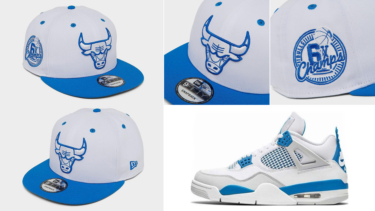 SneakerFits on X New Era Chicago Bulls Snapback Hat to Match the Air Jordan 4 Military Blue 2024 https t szxbyHbhaD https t WPX3vPSFZd X