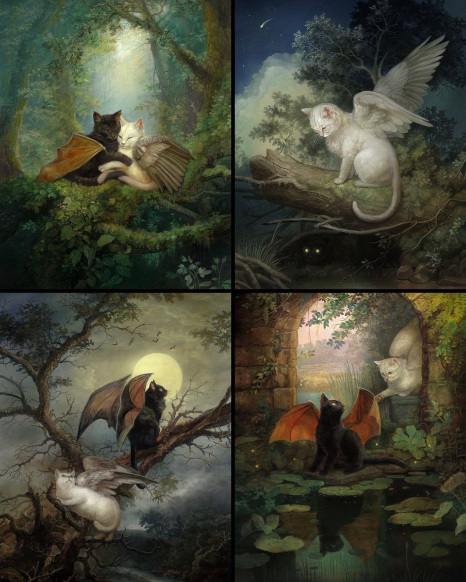 The otherworldly cats of Annie Stegg Gerard