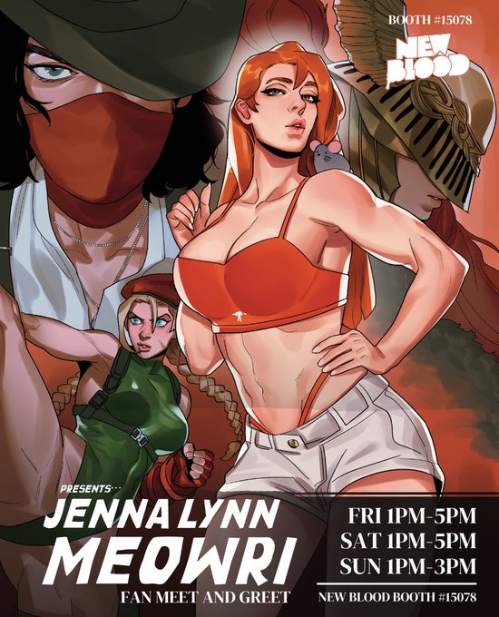 excited to announce I&rsquo;ll be at #PAXEast2024 working for @NewBlood!  Free signings and exclusive stickers<a href="/tag/paxeast2024"class="tags">#PAXEast2024</a>