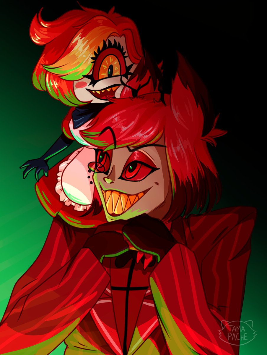 soyun_tamapache's tweet photo. I luv them so much...

#HazbinHotel #HazbinHotelAlastor #HazbinHotelNiffty #Alastor #Niffty https://t.co/KctGzIT1QW
