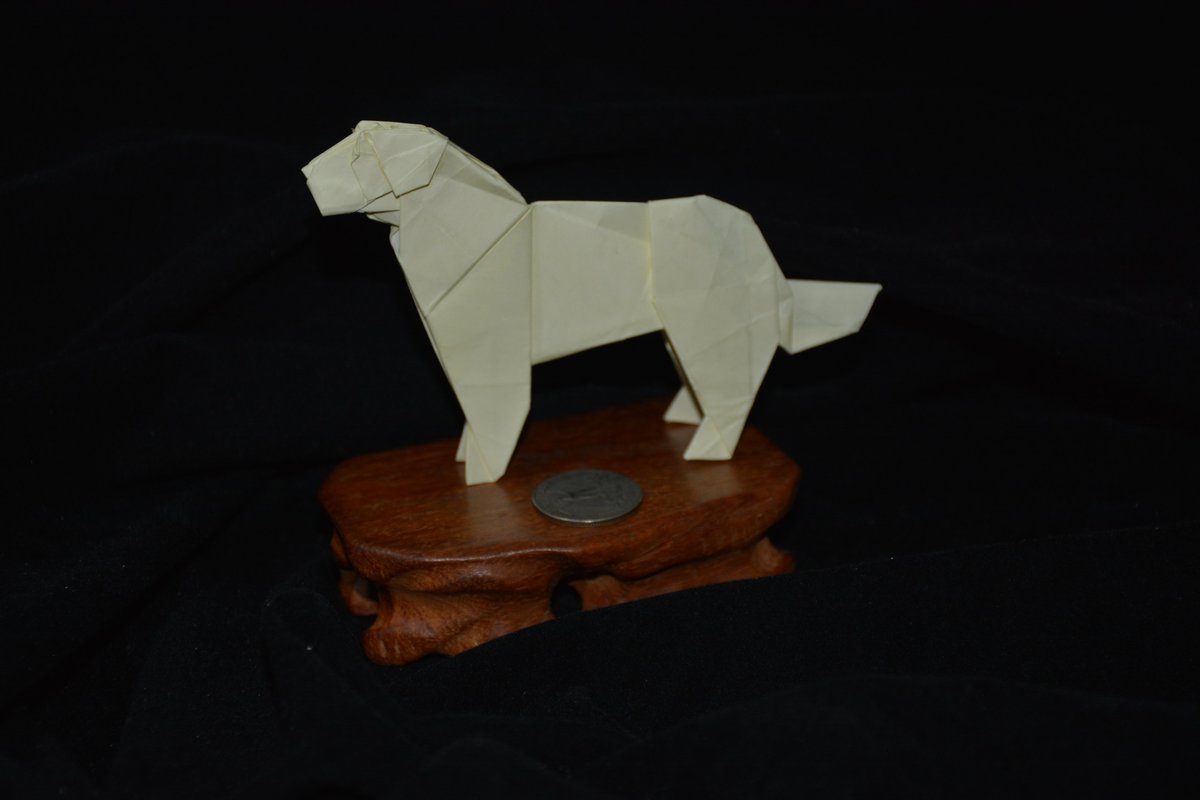 "Golden Retriever design by <a href="/JEONG_JAE_IL/">jaeil_origami</a>  
Alpaca design by <a href="/tommy03ori/">Tommy03 折り紙</a>  
DB 4 Star design by <a href="/wumi0212/">郭嵩</a>  
Dragon design by <a href="/origami_maimai/">今井雄大（折り紙マイマイ）</a>