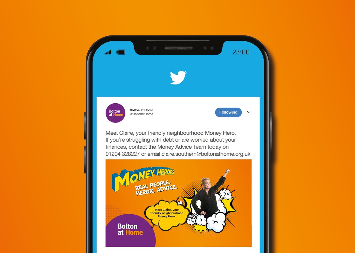 It's #DebtAwarenessWeek and we wanted to share a project we're really proud of.

With @boltonathome, we took on the challenge of sparking positive conversations around debt.

Featuring real money advice colleagues, we aimed to show that not every superhero wears a cape. 🦸
