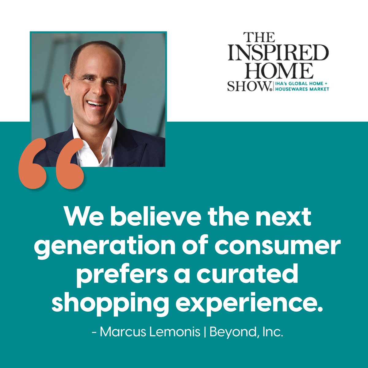 Veteran retail leaders Marcus Lemonis, executive chairman of @beyondBYON, and Chandra Holt, the new CEO of @BedBathBeyond gave their first keynote to the home and housewares industry at #TIHS24