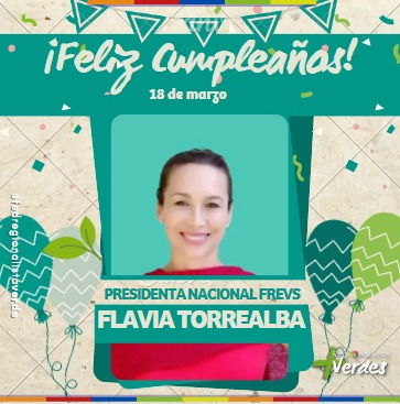 PuertoMontt_X's tweet photo. Feliz cumpleaños querida presidenta @TorrealbaFlavia Que esta nueva vuelta al sol este llena de amor y felicidad... Para usted y Familia
@RegionalistasVerdes
#FREVS
Somos #ReVerdes https://t.co/Fn4iNuPILf