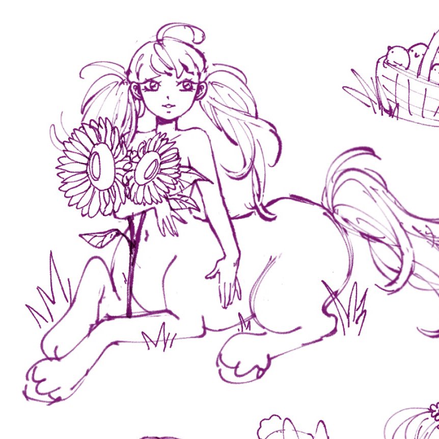 「WIP of my next sticker sheet for my p  」|Zambicandy (not really here)のイラスト