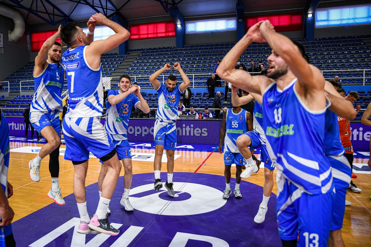 ABA_League2's tweet photo. Winning vibes 💯

@KkPodgorica #ABALiga2 https://t.co/ROuqGSLsZy