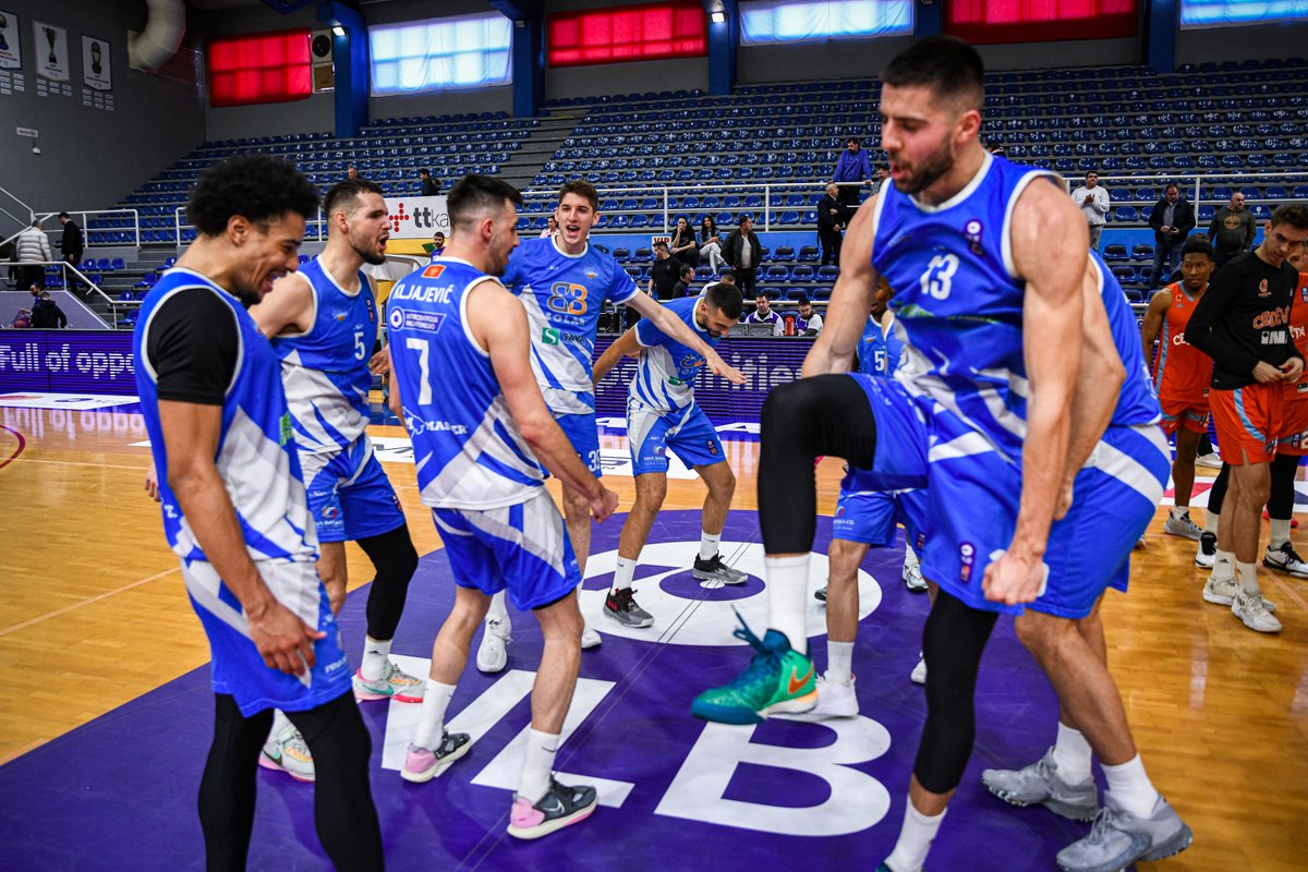 ABA_League2's tweet photo. Winning vibes 💯

@KkPodgorica #ABALiga2 https://t.co/ROuqGSLsZy