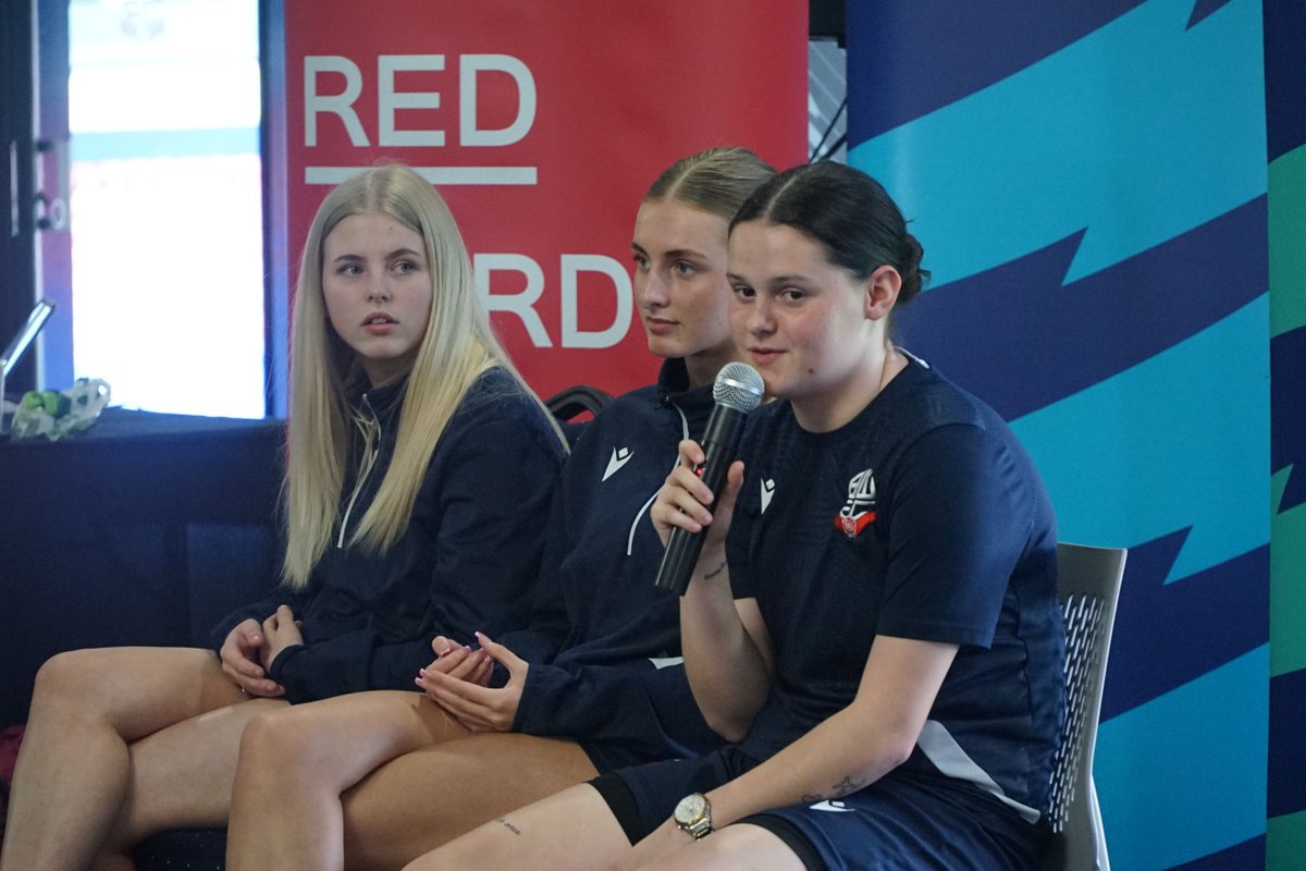 ✅ #SRtRC Day 2 Today our @SRTRC_England event was filled with stadium tours, big discussions and guest speeches from @BWFCWomen, the @PFA, @Victor_Ade_9 & @jondadi 🙌 #BWitC | #BWFC